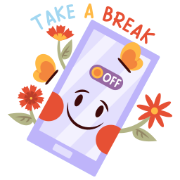 Break sticker