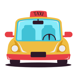 taxi sticker