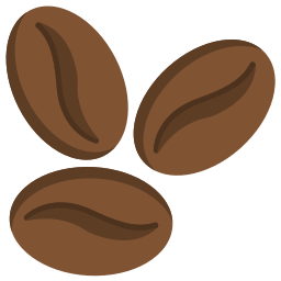 Coffee beans - Free food icons