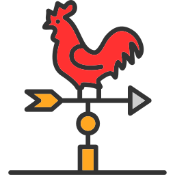 Weather vane - Free signaling icons