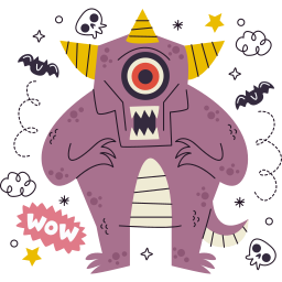 monstruo sticker