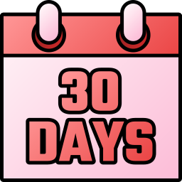 30 days - Free time and date icons