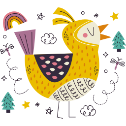 Bird Stickers - Free animals Stickers