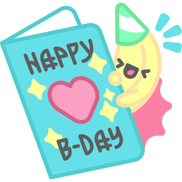 cumpleaños sticker