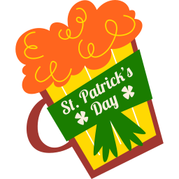 st patricks day sticker