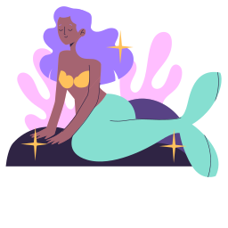 little mermaid sticker