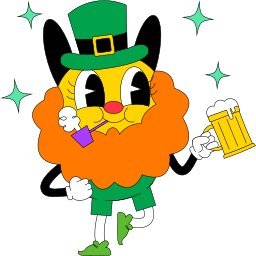 st patricks day sticker