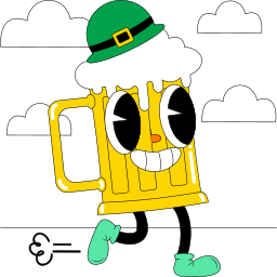 st patricks day sticker