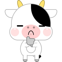 vaca sticker