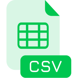 Csv - Free interface icons