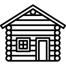 Cabin - Free buildings icons