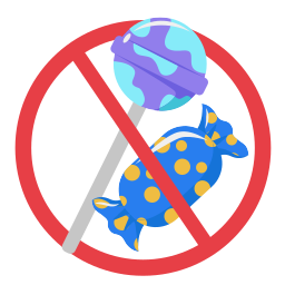 No dulce sticker