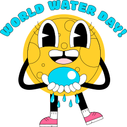 world water day sticker