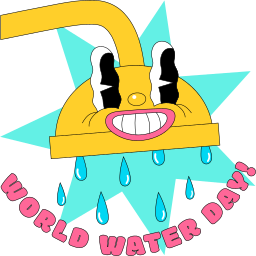 world water day sticker