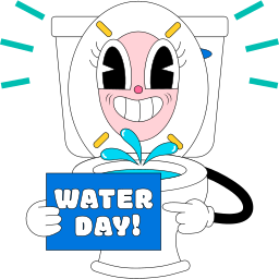 world water day sticker