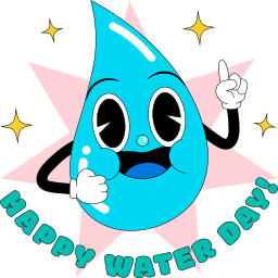 world water day sticker