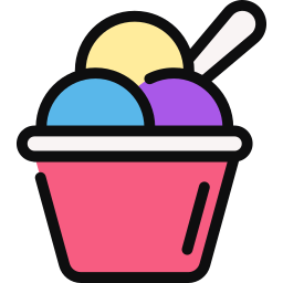 Ice cream cup - Free food and restaurant icons