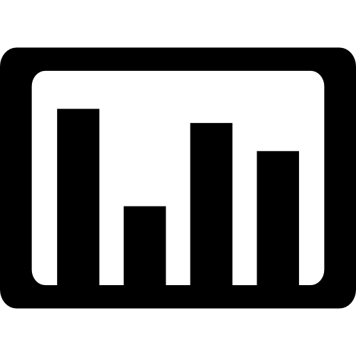 gráfico de barras icono gratis