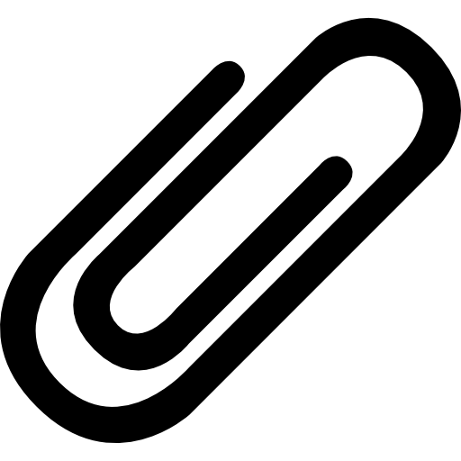 Paper clip free icon