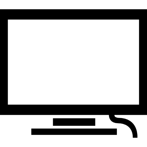 monitor de tela grátis ícone