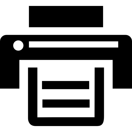 Office printer free icon