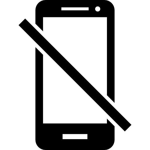 휴대 전화를 사용하지 마십시오 무료 아이콘