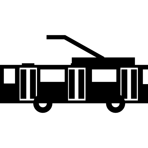 straßenbahnwagen kostenlos Icon
