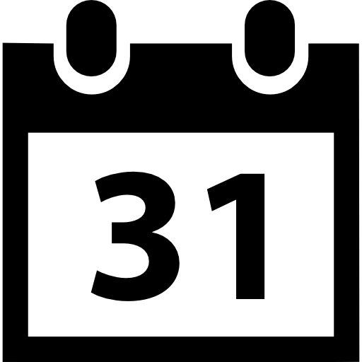 Monthly calendar free icon
