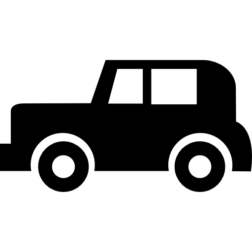 Vintage car free icon