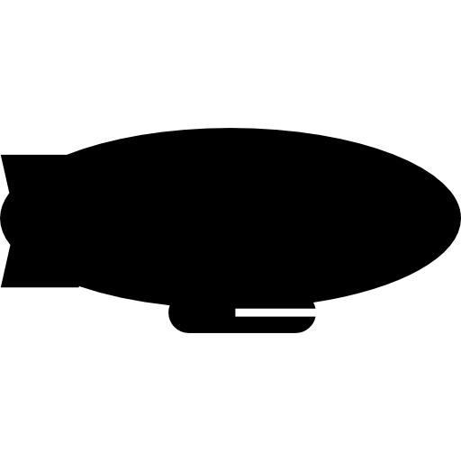 Zeppelin - Free transport icons