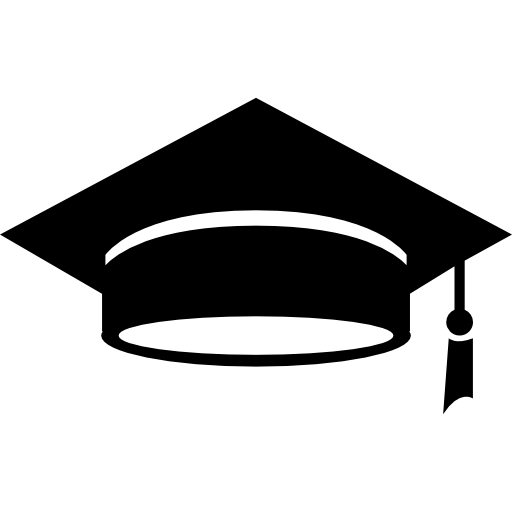 졸업 모자 무료 아이콘