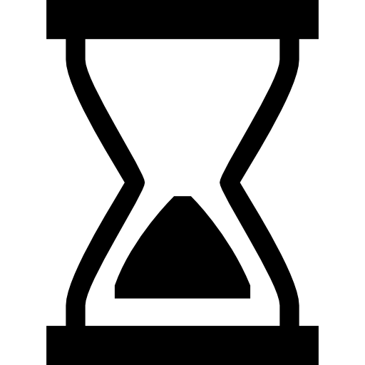 reloj de arena icono gratis