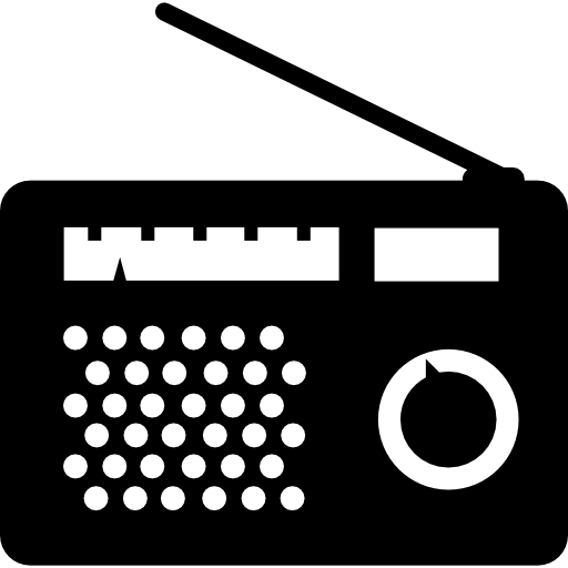 vieille radio Icône gratuit