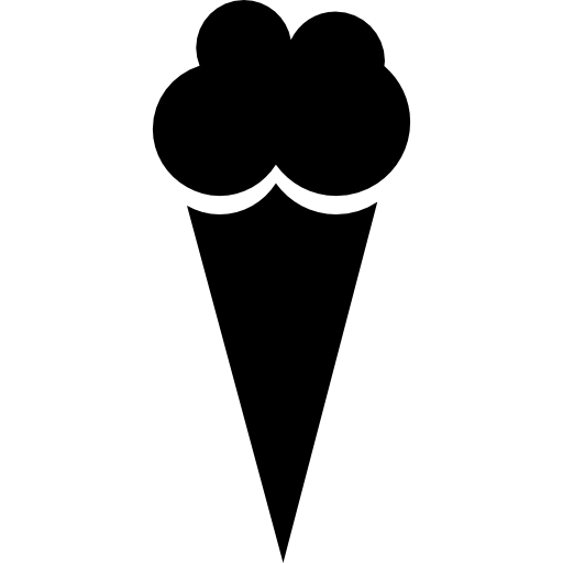 Рожок мороженого бесплатно иконка