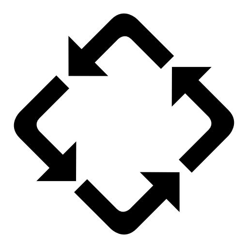 Reuse arrows free icon