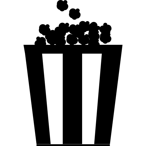 Box of popcorn free icon