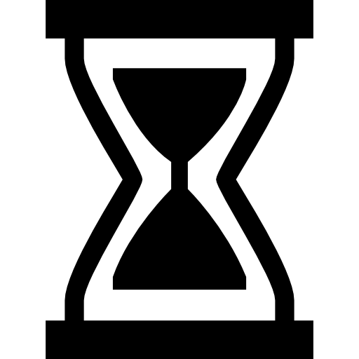relógio de areia grátis ícone