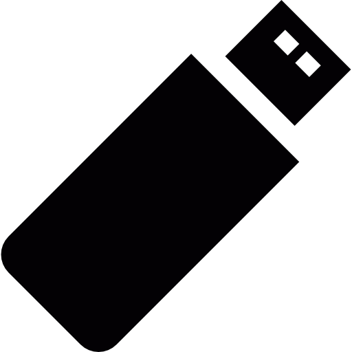 USB flash drive free icon