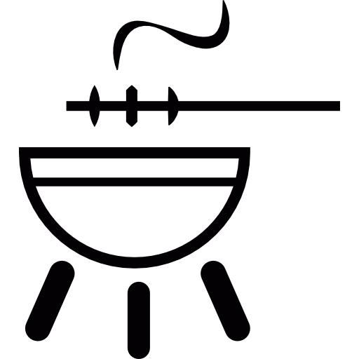 Barbecue and brochette free icon