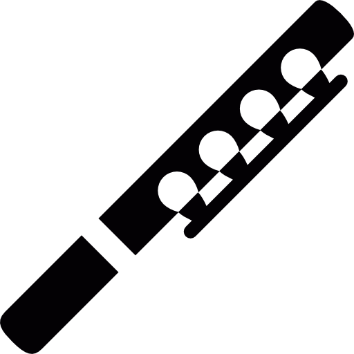 flauta transversal icono gratis