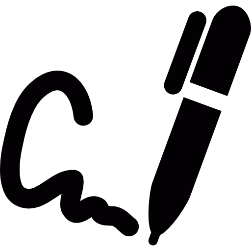 signature icon png