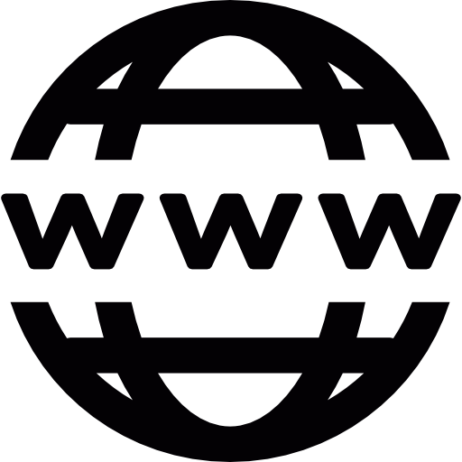 black website icon