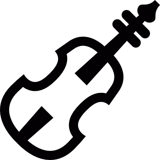 violín icono gratis