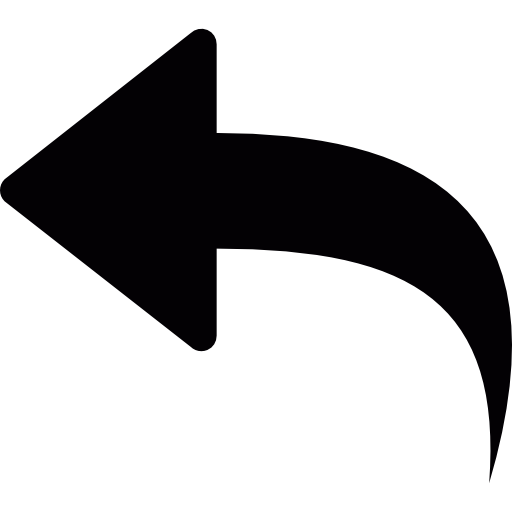 left turn arrow symbol