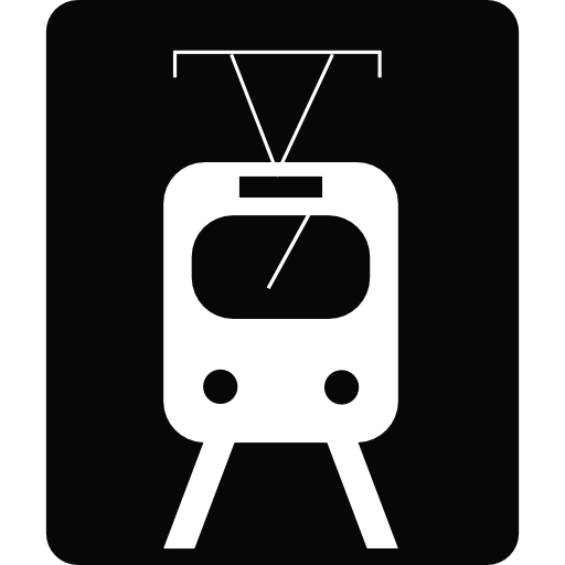 estación de ferrocarril icono gratis