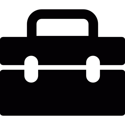 Office briefcase free icon