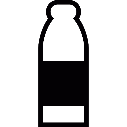 Бутылка молока бесплатно иконка
