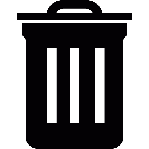 Dustbin icon