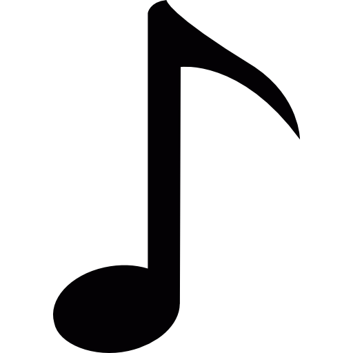 Musical note free icon