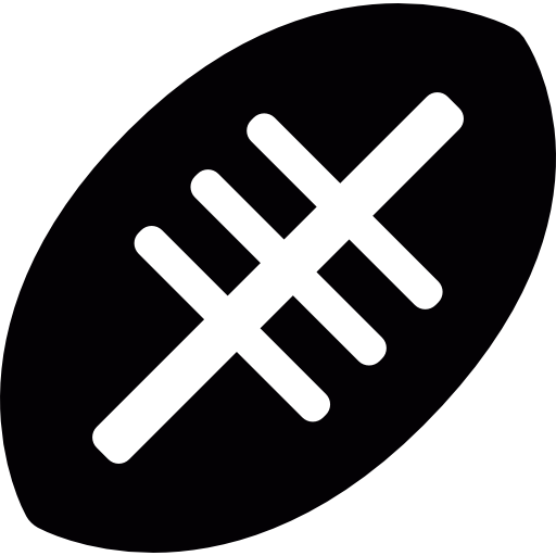 Мяч для регби бесплатно иконка